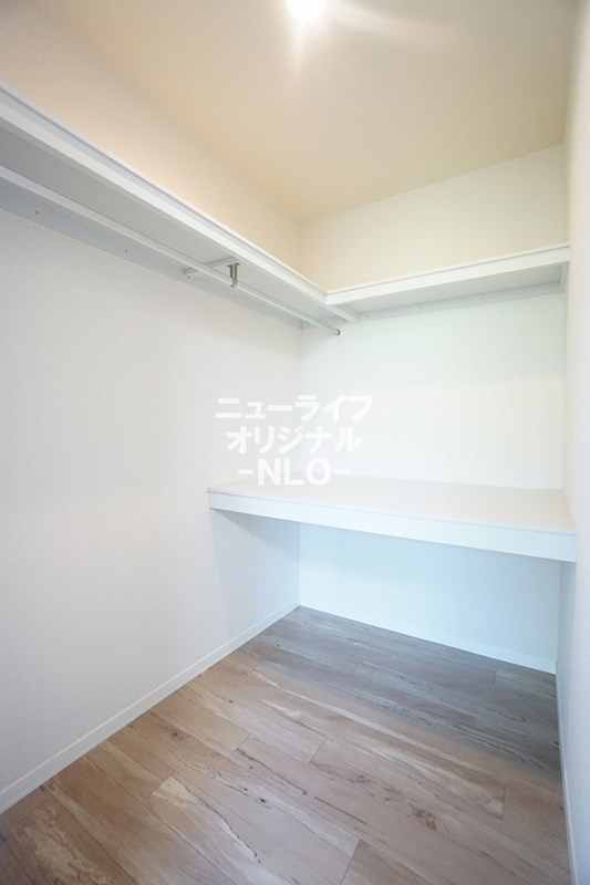 収納　荷物を収納しても歩ける広さのWIC☆