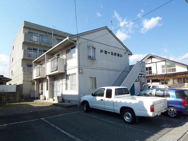 前橋市大利根町のアパートの建物外観