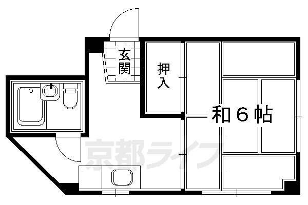 大竹マンションの間取り