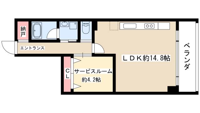 FLATS GAZERYの間取り