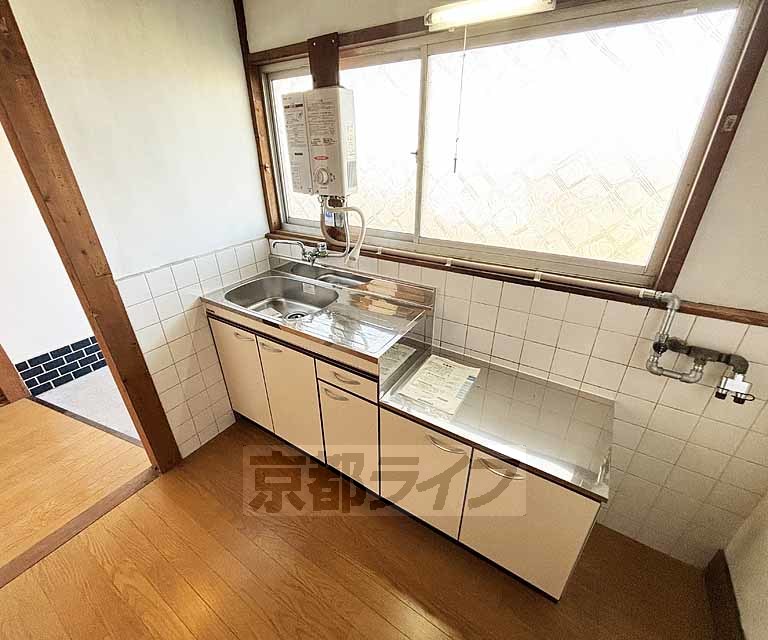 キッチン　２口ガスコンロ設置可