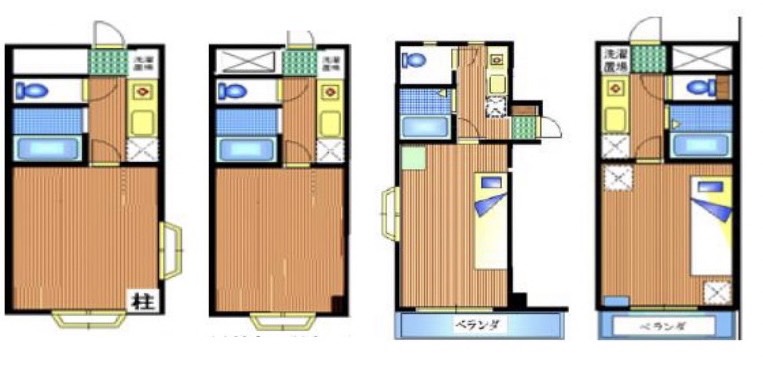 プラザ川口の間取り