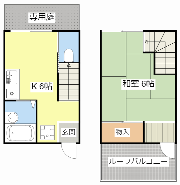 グリーンヒルの間取り