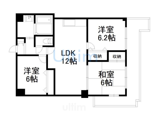 ＭＮＳ天ヶ池の間取り