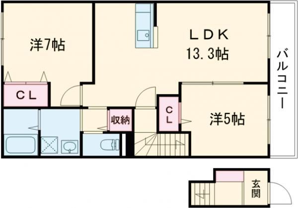 AI・Landの間取り