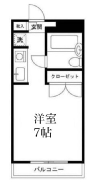 ホープ調布の間取り