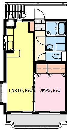 アリエス大町の間取り