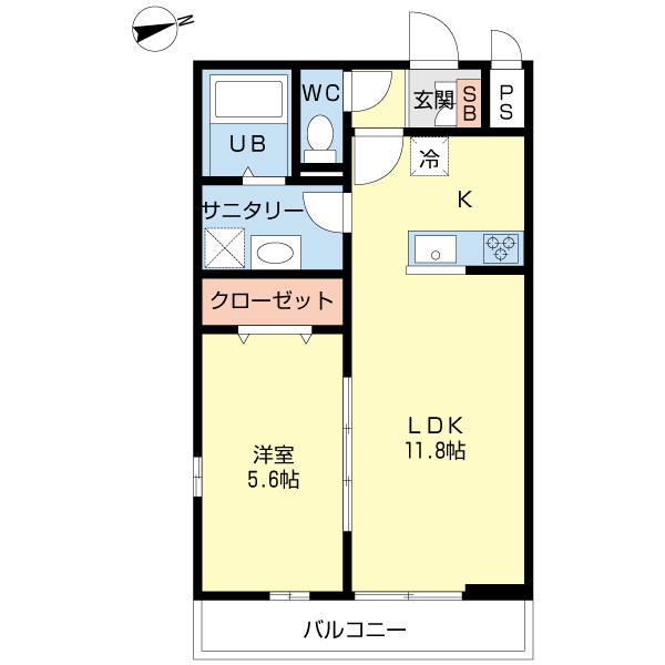 リブリ・ＬＯＴＵＳの間取り