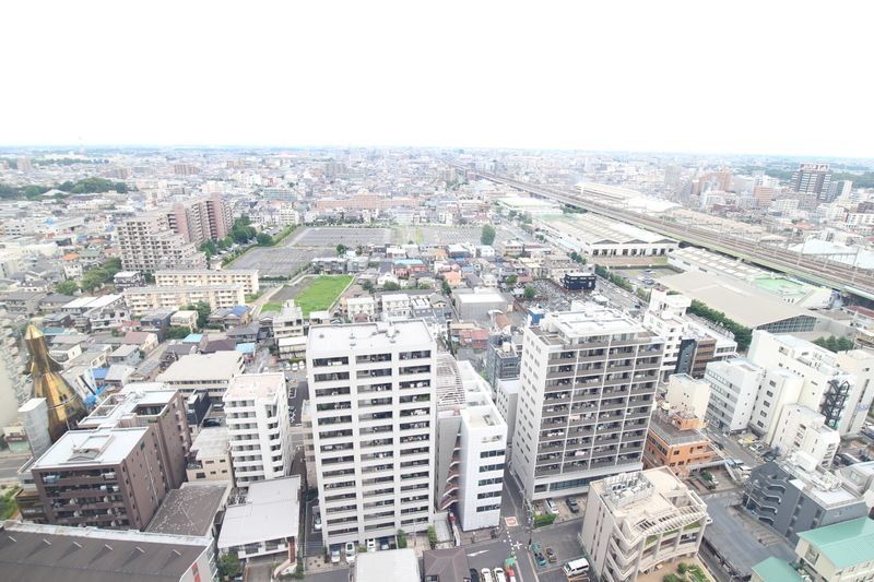 【さいたま市大宮区桜木町のマンションの眺望】