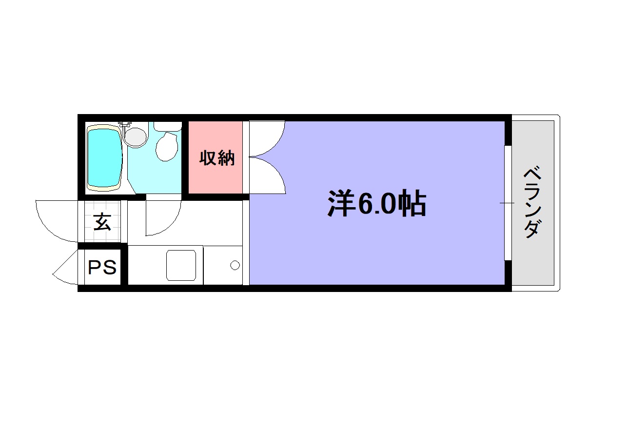 アストロプラザIの間取り