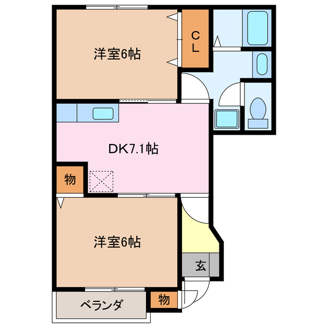 ライツェントの間取り