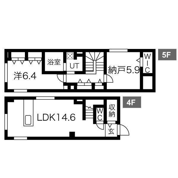 【ＲＥＦＩＳＩＡ太閤通の間取り】