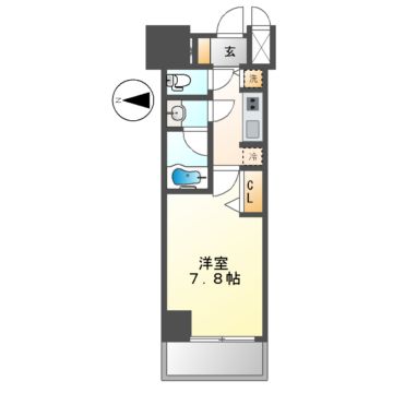 セイワパレス丸の内駅前プレミアの間取り