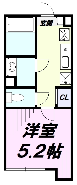 ヴァンガードハイツ東村山の間取り