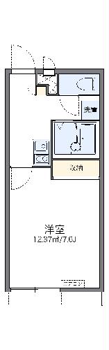 レオパレス新家IIの間取り