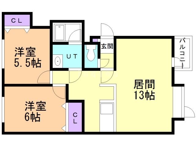 パライソヒルの間取り