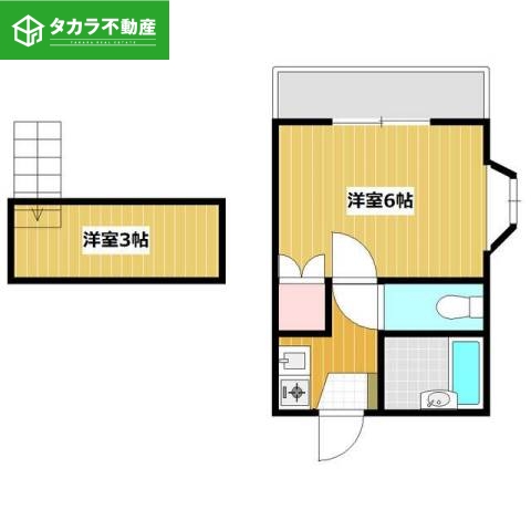 nikori勢家B棟の間取り