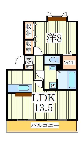 ソレーユソシア柏の間取り