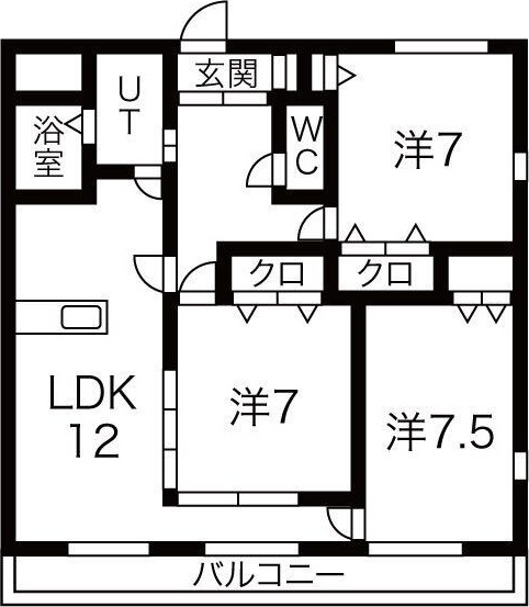 【GRANDカメリアの間取り】