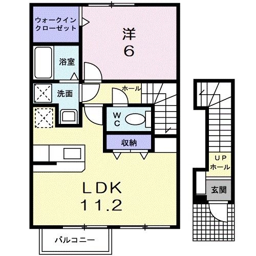 フル　タイドＫIの間取り