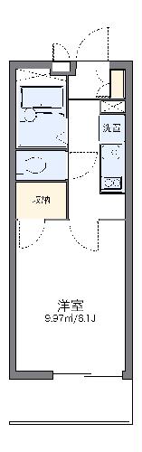 レオパレスサザンカの間取り