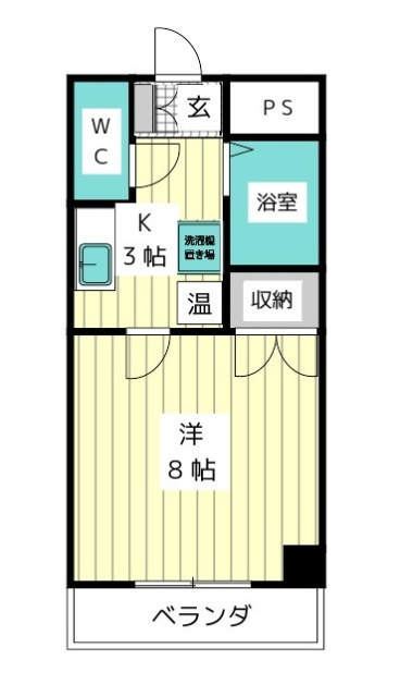 メゾン山の手の間取り