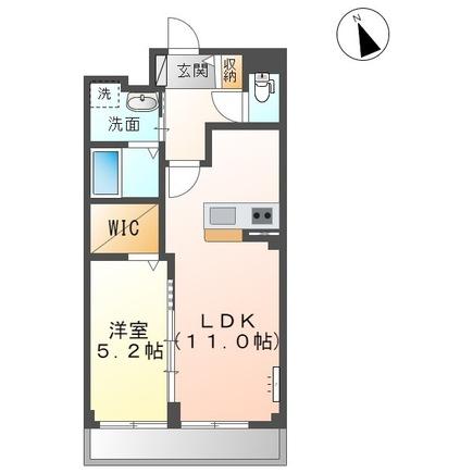 【諫早市鷲崎町のマンションの間取り】