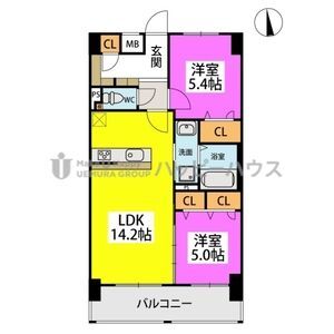 SOL愛宕南の間取り