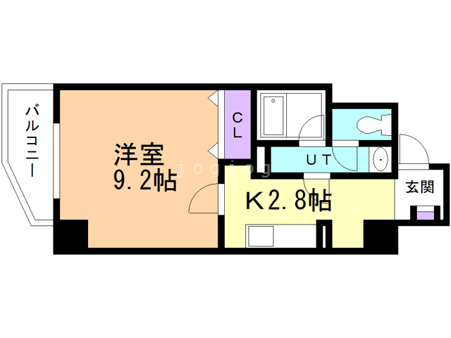 スカイヒルズＮ１５の間取り