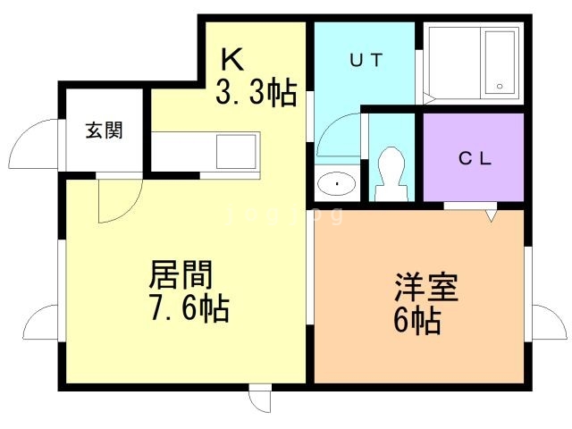 ミシェル　アンの間取り