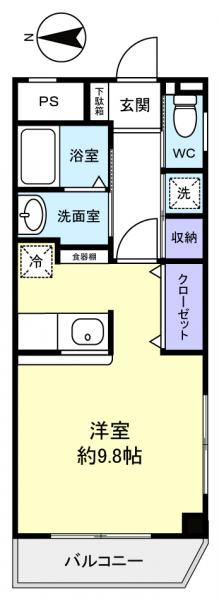 ソエダマンション壱番館の間取り