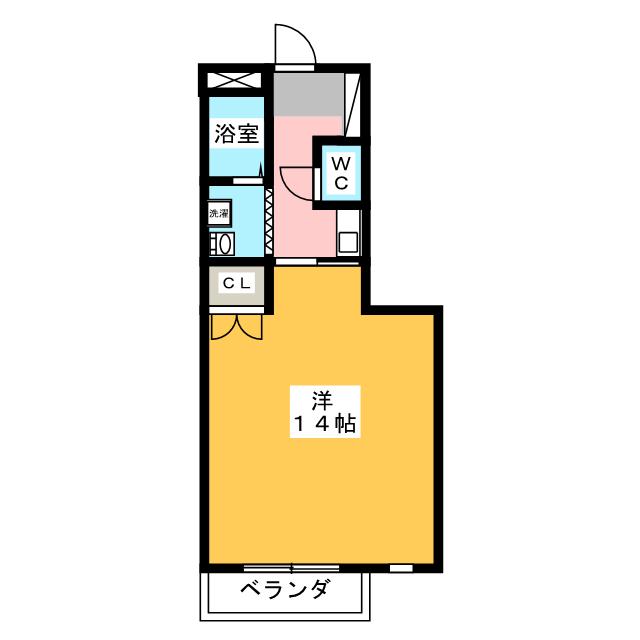 丸中マンション飯村の間取り