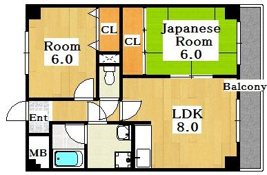 ファミーユ２の間取り