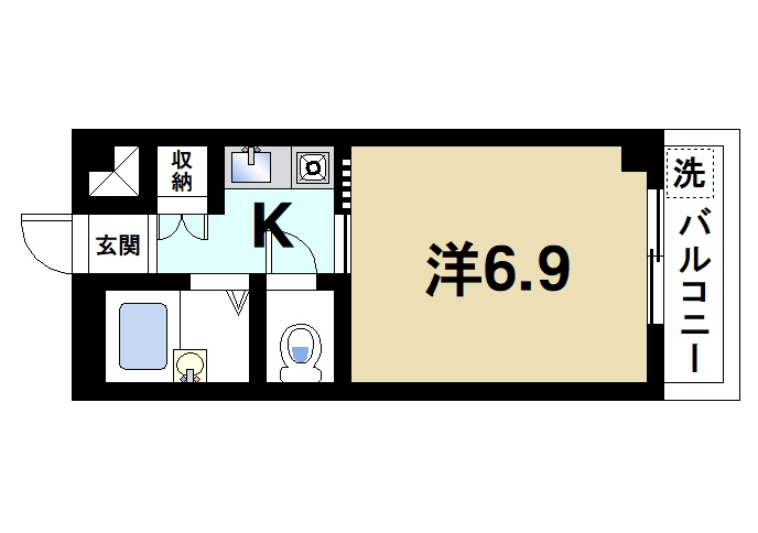 生駒郡安堵町大字東安堵のマンションの間取り