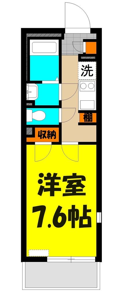 ヴィラージュの間取り