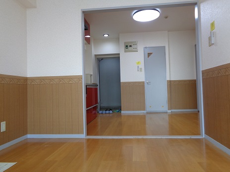 キッチン　リビング／広いＬＤＫ１３帖