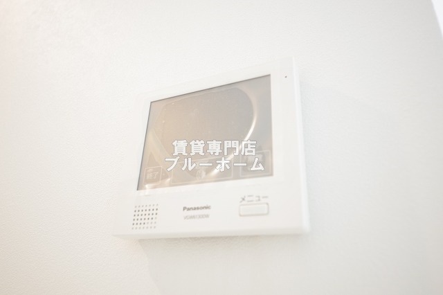 セキュリティ　モニター付きインターホン！