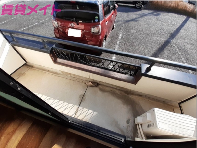 バルコニー　別部屋参考写真です。