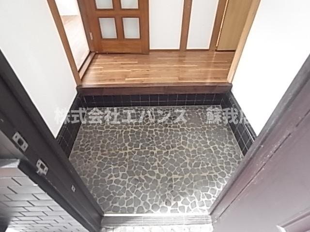 玄関　ゆったりとした玄関です