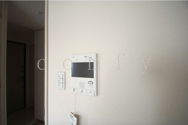 セキュリティ　安心のモニター付きインターホン