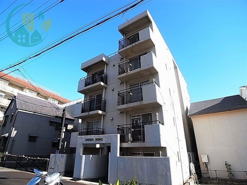 建物外観　メゾン六甲（ネット無料物件）（ペット相談可）（小型犬・猫）