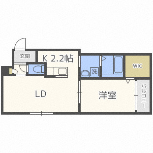 グランスター２４の間取り