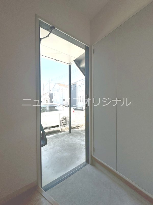 玄関　シューズＢＯＸ付きで玄関を綺麗に使えます。