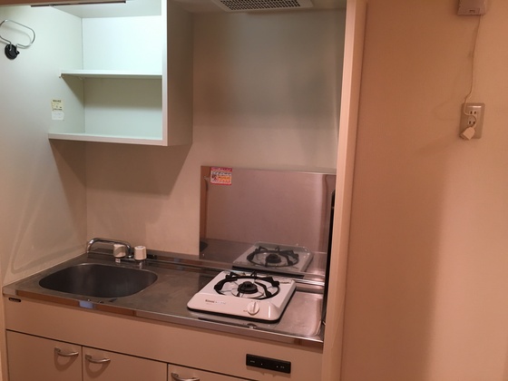 キッチン　※他号室の写真です。