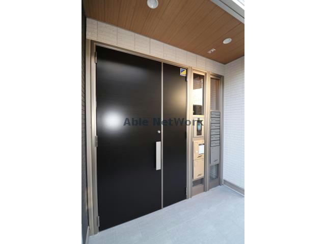 エントランス　エントランス部分