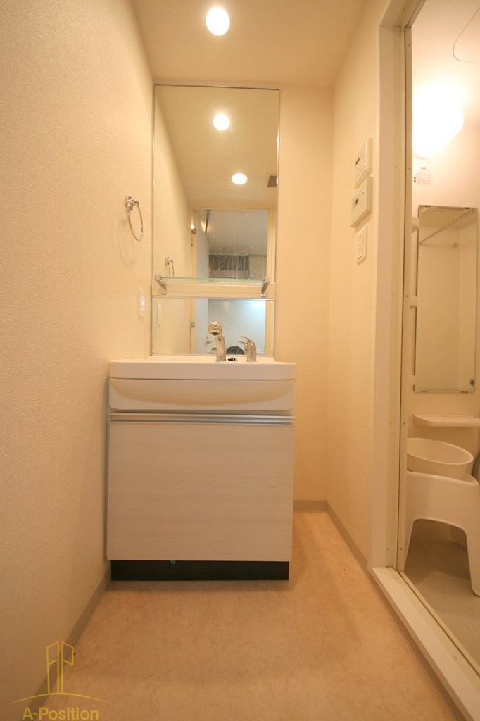 洗面設備　プレサンス松屋町駅前デュオ