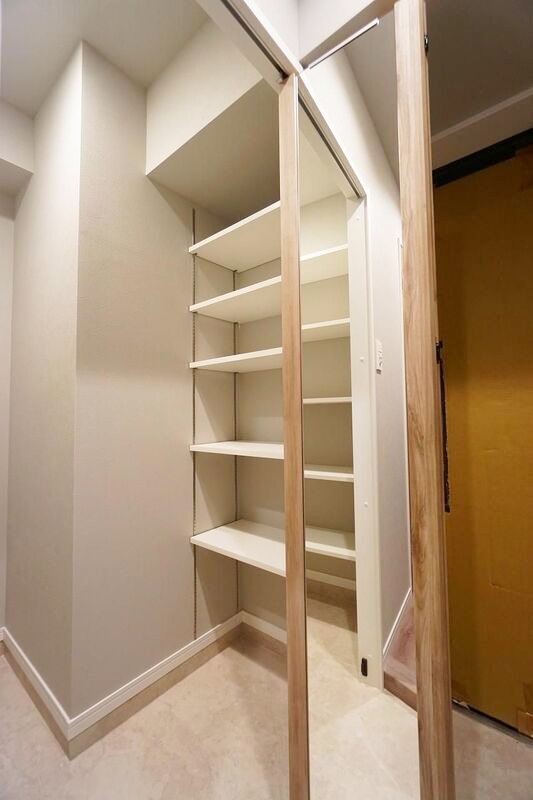 収納　ウォークインクローゼット