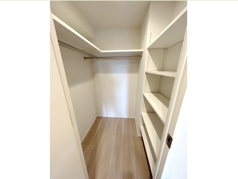 収納　十分な収納スペースがあります