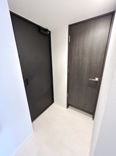 玄関　落ち着いた玄関です