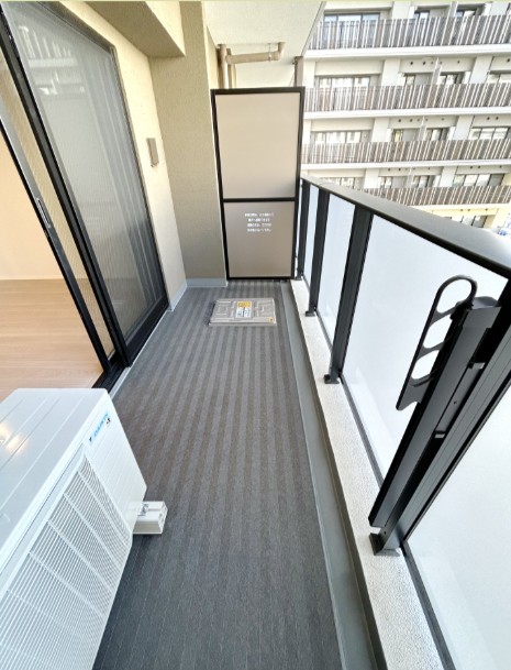 バルコニー　バルコニーがあります